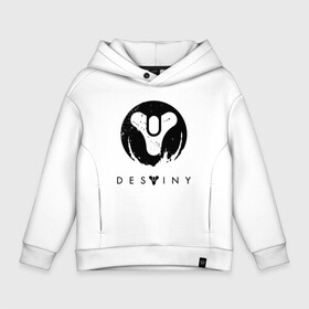 Детское худи Oversize хлопок с принтом DESTINY в Курске, френч-терри — 70% хлопок, 30% полиэстер. Мягкий теплый начес внутри —100% хлопок | боковые карманы, эластичные манжеты и нижняя кромка, капюшон на магнитной кнопке | bungie | cayde 6 | cyd6 | destiny | destiny 2 | forsaken | gambit | hunter | titan | warlock | банги | варлок | габмит | дестини | дестини 2 | зур | кейд | кейд 6 | отвергнутые | охотник | титан | туз