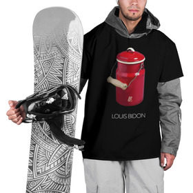 Накидка на куртку 3D с принтом Louis Bidon в Курске, 100% полиэстер |  | Тематика изображения на принте: антитренд | луи витон