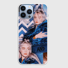 Чехол для iPhone 13 Pro Max с принтом Billie Eilish в Курске,  |  | ailish | billi | billie eilish | bury a friend | copycat | crown | dont smile at me | lovely | music | my boy | party favor | pop | били | билли айлиш | музыка | певица | поп | эйлиш