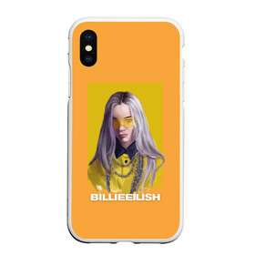 Чехол для iPhone XS Max матовый с принтом Billie Eilish в Курске, Силикон | Область печати: задняя сторона чехла, без боковых панелей | at | billie | don’t | eilish | electronic | eyes | me | music | ocean | pirate | smile | synthpop | usa | айлиш | билли | музыка | пайрэт | синти поп | сша | электронная | электропоп