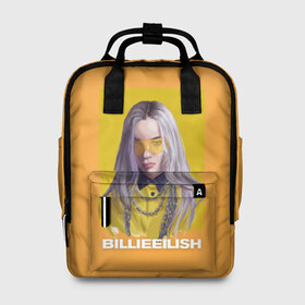 Женский рюкзак 3D с принтом Billie Eilish в Курске, 100% полиэстер | лямки с регулируемой длиной, сверху ручки, чтобы рюкзак нести как сумку. Основное отделение закрывается на молнию, как и внешний карман. Внутри два дополнительных кармана, один из которых закрывается на молнию. По бокам два дополнительных кармашка, куда поместится маленькая бутылочка
 | Тематика изображения на принте: at | billie | don’t | eilish | electronic | eyes | me | music | ocean | pirate | smile | synthpop | usa | айлиш | билли | музыка | пайрэт | синти поп | сша | электронная | электропоп