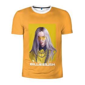Мужская футболка 3D спортивная с принтом Billie Eilish в Курске, 100% полиэстер с улучшенными характеристиками | приталенный силуэт, круглая горловина, широкие плечи, сужается к линии бедра | at | billie | don’t | eilish | electronic | eyes | me | music | ocean | pirate | smile | synthpop | usa | айлиш | билли | музыка | пайрэт | синти поп | сша | электронная | электропоп