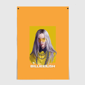 Постер с принтом Billie Eilish в Курске, 100% бумага
 | бумага, плотность 150 мг. Матовая, но за счет высокого коэффициента гладкости имеет небольшой блеск и дает на свету блики, но в отличии от глянцевой бумаги не покрыта лаком | at | billie | don’t | eilish | electronic | eyes | me | music | ocean | pirate | smile | synthpop | usa | айлиш | билли | музыка | пайрэт | синти поп | сша | электронная | электропоп