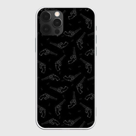 Чехол для iPhone 12 Pro Max с принтом Револьверы в Курске, Силикон |  | background | black | cart | cowboy | criminal | drawing | fashion | firearms | graphics | illustration | picture | revolvers | style | thug | weapons | бандит | графика | иллюстрация | картинка | ковбой | мода | огнестрельное | оружие | патроны | пистолет