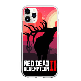 Чехол для iPhone 11 Pro матовый с принтом RDR II в Курске, Силикон |  | Тематика изображения на принте: gta | rdr 2 | red dead redemption 2 | west | дикий запад | добыча | закат солнца | игра | кактусы | каньон | квест | легендарный олень в rdr 2 | новинки игр | рога оленя