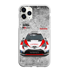 Чехол для iPhone 11 Pro матовый с принтом WRC Toyota в Курске, Силикон |  | Тематика изображения на принте: auto | car | championship | race | rally | toyota | world | wrc | авто | гонки | машина | ралли | трасса | трек | чемпионат