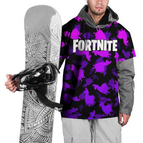 Накидка на куртку 3D с принтом Fortnite (Лама) в Курске, 100% полиэстер |  | fortnite | game | ninja | online. twitch | битва | игра | камуфляж | король | ниндзя | онлайн | твич | форнайт | фортнайт