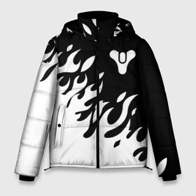 Мужская зимняя куртка 3D с принтом DESTINY в Курске, верх — 100% полиэстер; подкладка — 100% полиэстер; утеплитель — 100% полиэстер | длина ниже бедра, свободный силуэт Оверсайз. Есть воротник-стойка, отстегивающийся капюшон и ветрозащитная планка. 

Боковые карманы с листочкой на кнопках и внутренний карман на молнии. | Тематика изображения на принте: destiny | destiny 2 | destiny child | destiny guardians. | destiny hunter | destiny s | destiny solar | destiny titan | destiny vanguard | destiny warlock | дестини 2