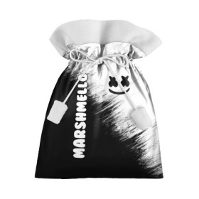 Подарочный 3D мешок с принтом Marshmello 3 в Курске, 100% полиэстер | Размер: 29*39 см | dj | fortnite | marshmello | music | дж | зефир | маршмелоу | музыка | форнайт | фортнайт