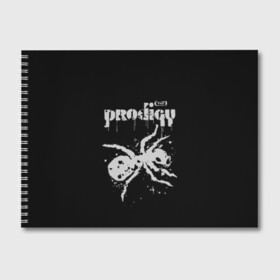 Альбом для рисования с принтом The Prodigy логотип в Курске, 100% бумага
 | матовая бумага, плотность 200 мг. | 2019 | album | art | break | dance | logo | music | prodigy | брейк | граффити | группа | заставка | лого | логотип | музыка | муравей | новый альбом | обложка альбома | продиджи