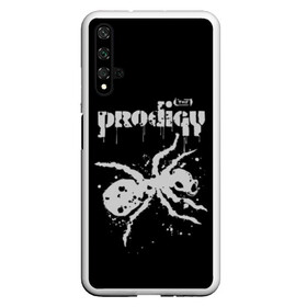 Чехол для Honor 20 с принтом The Prodigy логотип в Курске, Силикон | Область печати: задняя сторона чехла, без боковых панелей | Тематика изображения на принте: 2019 | album | art | break | dance | logo | music | prodigy | брейк | граффити | группа | заставка | лого | логотип | музыка | муравей | новый альбом | обложка альбома | продиджи