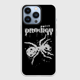 Чехол для iPhone 13 Pro с принтом The Prodigy логотип в Курске,  |  | 2019 | album | art | break | dance | logo | music | prodigy | брейк | граффити | группа | заставка | лого | логотип | музыка | муравей | новый альбом | обложка альбома | продиджи