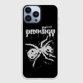 Чехол для iPhone 13 Pro Max с принтом The Prodigy логотип в Курске,  |  | 2019 | album | art | break | dance | logo | music | prodigy | брейк | граффити | группа | заставка | лого | логотип | музыка | муравей | новый альбом | обложка альбома | продиджи