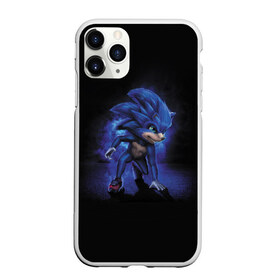 Чехол для iPhone 11 Pro матовый с принтом Соник в Курске, Силикон |  | blue | hedgehog | movie | sonic | ёжик | синий | соник | фильм