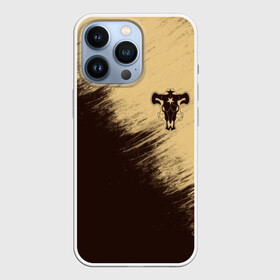 Чехол для iPhone 13 Pro с принтом Черный Клевер (Черный Бык) 4 в Курске,  |  | anime | black | black bull | black clover | bull | clover | аниме | аста | астер | бык | клевер | черный | чёрный бык | черный клевер