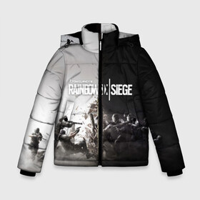 Зимняя куртка для мальчиков 3D с принтом Tom Clancy’s Rainbow Six Siege в Курске, ткань верха — 100% полиэстер; подклад — 100% полиэстер, утеплитель — 100% полиэстер | длина ниже бедра, удлиненная спинка, воротник стойка и отстегивающийся капюшон. Есть боковые карманы с листочкой на кнопках, утяжки по низу изделия и внутренний карман на молнии. 

Предусмотрены светоотражающий принт на спинке, радужный светоотражающий элемент на пуллере молнии и на резинке для утяжки | Тематика изображения на принте: 6 | 9 | ash | castle | clancy’s | doc | fbi | gamer | gign | gsg | montagne | rainbow | rook | sas | shooter | siege | six | swat | thermite | tom | twitch | ubisoft | осада | радуга | спецназ | шутер