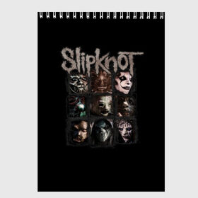 Скетчбук с принтом Slipknot в Курске, 100% бумага
 | 48 листов, плотность листов — 100 г/м2, плотность картонной обложки — 250 г/м2. Листы скреплены сверху удобной пружинной спиралью | альтернативный | американская | глэм | готик | гранж | группа | метал | модные | музыка | пост | рок | хард