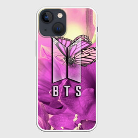 Чехол для iPhone 13 mini с принтом BTS в Курске,  |  | bts | j hope | jimin | jin | jungkook | rap monster | rm | suga | бтс | ви | группа | джей хоуп | корейская | музыка | рэп монстр | сюга | цветы | чимин | чин | чонгук | шуга