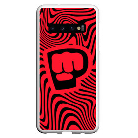 Чехол для Samsung Galaxy S10 с принтом PewDiePie Logo в Курске, Силикон | Область печати: задняя сторона чехла, без боковых панелей | bro fist | pdp. | pewdiepie | блоггер | логотип | пьюдипай | ютуб | ютубер