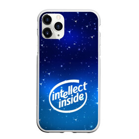 Чехол для iPhone 11 Pro Max матовый с принтом Интеллект внутри в Курске, Силикон |  | intel | intel inside | intellect | антибренд | внутри человек | вселенная | звёзды | инопланетяне | космос | надписи беременным | приколы беременным | процессор | разум | ребенок | утроба | чужой