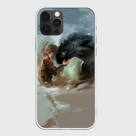 Чехол для iPhone 12 Pro Max с принтом Верные друзья в Курске, Силикон |  | dragon | how | to train | your | астрид | беззубик | викинги | всадник | дракон | как | ночная | олух | приручить | фурия | фэнтези