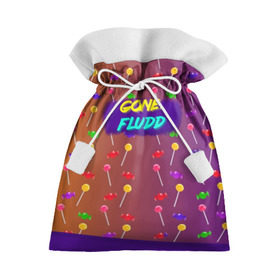 Подарочный 3D мешок с принтом Gone.Fludd (art) 5 в Курске, 100% полиэстер | Размер: 29*39 см | Тематика изображения на принте: fludd | gone | gone.fludd | mambl | rap | гон флад | кубик льда | мамбл | реп | сахарный человек
