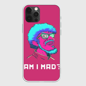 Чехол для iPhone 12 Pro Max с принтом Am I MAD? в Курске, Силикон |  | game | games | hotline miami | mad | neon | rerto | retrowave | vhs | америка | безумие | игра | игры | неон | ретро | ретровейв | старое | хотлайн майами