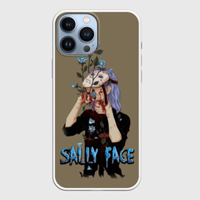 Чехол для iPhone 13 Pro Max с принтом Sally Face в Курске,  |  | sally face | игра | компьютерная игра | лицо | маска | протез | салли фейс | школа | шрамы