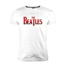 Мужская футболка премиум с принтом The Beatles в Курске, 92% хлопок, 8% лайкра | приталенный силуэт, круглый вырез ворота, длина до линии бедра, короткий рукав | битлз | британская | группа | джон леннон | джордж харрисон | ливерпуль | пол маккартни | ринго старр | рок
