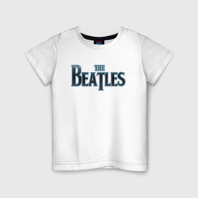 Детская футболка хлопок с принтом The Beatles в Курске, 100% хлопок | круглый вырез горловины, полуприлегающий силуэт, длина до линии бедер | битлз | британская | группа | джон леннон | джордж харрисон | ливерпуль | пол маккартни | ринго старр | рок