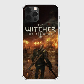 Чехол для iPhone 12 Pro Max с принтом The witcher в Курске, Силикон |  | Тематика изображения на принте: play | the witcher | ведьмак | ведьмак 3 | игра | компьютерная игра