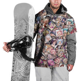 Накидка на куртку 3D с принтом Ахегао цвет в Курске, 100% полиэстер |  | Тематика изображения на принте: ahegao | anime | color | manga | аниме | ахегао | коллаж | комиксы | лицо | манга | паттрен | цветной