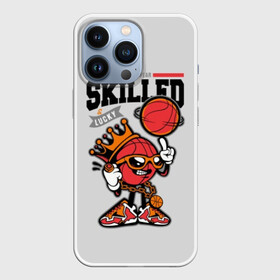 Чехол для iPhone 13 Pro с принтом Skilled and lucky в Курске,  |  | Тематика изображения на принте: ball | basketball | black | clo | cool | crown | finger | gold | lucky | ring | sneakers | street | teenager | text | white | баскетбол | баскетболист | большая | кольцо | корона | кроссовки | крутой | мяч | надпись | опытный | очки | перчатки |