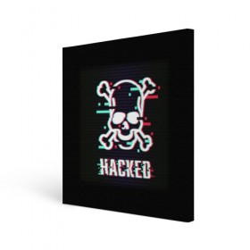 Холст квадратный с принтом Pirate sign в Курске, 100% ПВХ |  | attack | bones | glitch | hacked | hacker | pirate | sign | skull | symbol | text | warning | атака | взломанный | глюк | знак | кости | пиратский | предупреждение | символ | текст | хакер | череп