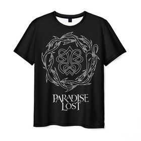 Мужская футболка 3D с принтом Paradise Lost в Курске, 100% полиэфир | прямой крой, круглый вырез горловины, длина до линии бедер | metal | paradise lost | готик метал | готик рок | группы | дум метал | дэт дум | метал | музыка | рок