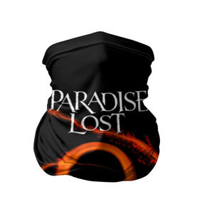 Бандана-труба 3D с принтом Paradise Lost в Курске, 100% полиэстер, ткань с особыми свойствами — Activecool | плотность 150‒180 г/м2; хорошо тянется, но сохраняет форму | 