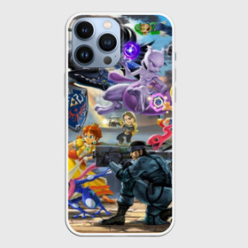 Чехол для iPhone 13 Pro Max с принтом Super Smash Bros ultimate в Курске,  |  | game | mario | nintendo | nintendo all star | pikachu | pokemon | super smash bros | ultimate | джиглипафф | донки конг | зельда | игры | линк | марио | нинтендо | пикачу | покемоны | эш