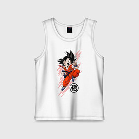 Детская майка хлопок с принтом  Драконий жемчуг в Курске,  |  | anime | dragon ball | son goku | аниме | гоку | драконий жемчуг | жемчуг дракона | манга | сон гоку | супер сайян