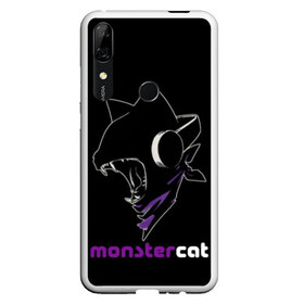 Чехол для Honor P Smart Z с принтом Monstercat в Курске, Силикон | Область печати: задняя сторона чехла, без боковых панелей | monstercat | клуб | клубная музыка | кот | котенок | кошка | лейбл | монстар | монстар кет | монстер | музыка | танцевальная музыка | электронная | электронная музыка