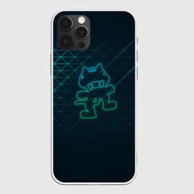 Чехол для iPhone 12 Pro Max с принтом Monstercat в Курске, Силикон |  | Тематика изображения на принте: monstercat | клуб | клубная музыка | кот | котенок | кошка | лейбл | монстар | монстар кет | монстер | музыка | танцевальная музыка | электронная | электронная музыка