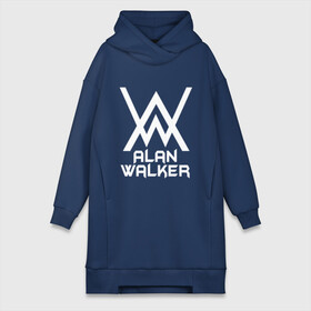 Платье-худи хлопок с принтом Alan Walker в Курске,  |  | alan walker | алан валкер | алан волкер | алан уокер | диджей | музыка | музыкант | песни