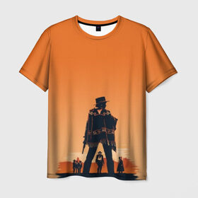 Мужская футболка 3D с принтом Назад в будущее в Курске, 100% полиэфир | прямой крой, круглый вырез горловины, длина до линии бедер | Тематика изображения на принте: back to the future | марти