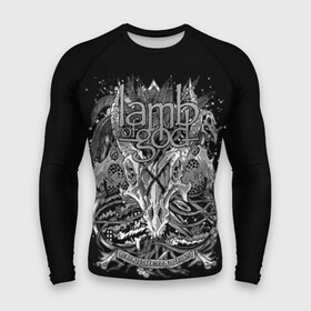 Мужской рашгард 3D с принтом Lamb of God в Курске,  |  | Тематика изображения на принте: death metal | lamb of god | log | грув метал | группы | метал | музыка | рок | трэш