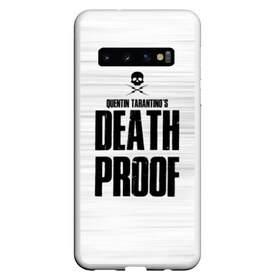 Чехол для Samsung Galaxy S10 с принтом Death Proof в Курске, Силикон | Область печати: задняя сторона чехла, без боковых панелей | death proof | quentin | tarantino | квентин тарантино | тарантино