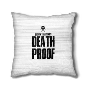 Подушка 3D с принтом Death Proof в Курске, наволочка – 100% полиэстер, наполнитель – холлофайбер (легкий наполнитель, не вызывает аллергию). | состоит из подушки и наволочки. Наволочка на молнии, легко снимается для стирки | Тематика изображения на принте: death proof | quentin | tarantino | квентин тарантино | тарантино