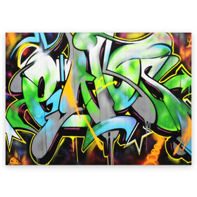 Поздравительная открытка с принтом graffity в Курске, 100% бумага | плотность бумаги 280 г/м2, матовая, на обратной стороне линовка и место для марки
 | Тематика изображения на принте: felipe pantone | grafity | paint | street art | urban | город | граффити | искусство | кирпичи | краски | рисунки | стена | улицы | уличное искусство