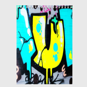 Скетчбук с принтом Кислотный арт в Курске, 100% бумага
 | 48 листов, плотность листов — 100 г/м2, плотность картонной обложки — 250 г/м2. Листы скреплены сверху удобной пружинной спиралью | grafiti | paint | street art | urban | город | граффити | искусство | кирпичи | краски | рисунки | стена | улицы | уличное искусство