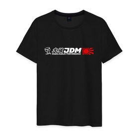 Мужская футболка хлопок с принтом Osaka JDM kanjo performance в Курске, 100% хлопок | прямой крой, круглый вырез горловины, длина до линии бедер, слегка спущенное плечо. | jdm | kanjo | osaka | osaka jdm | osaka kanjo