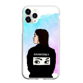 Чехол для iPhone 11 Pro матовый с принтом Саша Грей Sasha Grey в Курске, Силикон |  | sasha grey | актриса | арт | грей | мода | прон | саша грей