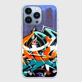 Чехол для iPhone 13 Pro с принтом Уличный художник в Курске,  |  | grafiti | paint | street art | urban | город | граффити | искусство | кирпичи | краски | рисунки | стена | улицы | уличное искусство